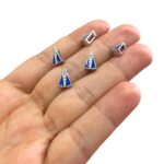 Entremeio Nossa Senhora Aparecida 10mm Níquel - Und - Imagem 3