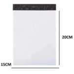 Saco P/ Encomenda 15x20cm Plástico - C/10 Unds