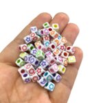 Conta Infantil Dado Mix 6mm Acrílico - 20 Gramas - Imagem 3
