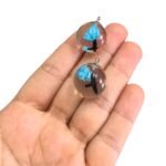 Pingente Pedra Bola 24mm Decorada - Und - Imagem 2