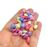 Conta Infantil Coração 9mm Acrílico - 20 Gramas - Imagem 3