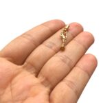 Terminal Colagem 4mm C/ Fecho Lagosta Dourado – Und - Imagem 3