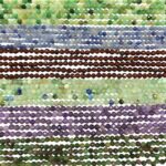 Fio Pedra Facetada 3mm – 1 Fio