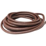 Couro Roliço 6mm Natural – Metro
