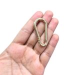 Fecho Mosquetão 50mm Dourado – Und - Imagem 2
