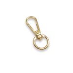 Fecho Mosquetão 44mm Dourado - Und