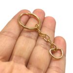 Base Argola P/ Chaveiro C/ Argola 22mm Dourado - C/ 2 Unds - Imagem 4
