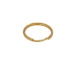 Base Argola P/ Chaveiro 25mm Dourado - Und - Imagem 4