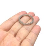 Base Argola P/ Chaveiro 30mm Níquel - Und - Imagem 3