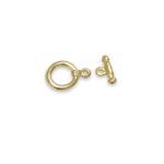 Fecho Pau 6mm Dourado - Und