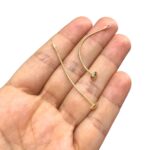 Pingente Extensor P/ Brinco 5cm Dourado - 1 Par - Imagem 2