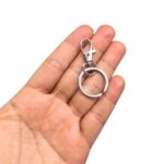 Argola C/ Fecho Mosquetão 3,2x2,5cm Níquel - 1 Und - Imagem 2