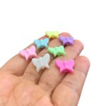 Conta Infantil Borboleta 13mm Acrílico – 20 Gramas - Imagem 3