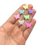 Conta Infantil Borboleta 13mm Acrílico – 20 Gramas - Imagem 2