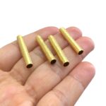 Entremeio Tubo 5x30mm Dourado Exclusivo - 1 Und - Imagem 3