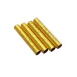 Entremeio Tubo 5x30mm Dourado Exclusivo - 1 Und