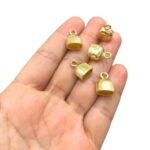 Terminal Colagem Trabalhado 16mm Dourado - 1 Und - Imagem 2