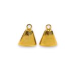Terminal Colagem Liso 20mm Dourado Exclusivo - 1 Und