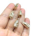 Terminal Colagem Trabalhado 20mm Dourado Exclusivo - 1 Und - Imagem 4