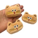 Aplique Cabeça De Gato 57mm Pelúcia - 1 Und - Imagem 2