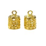 Terminal Colagem 14x22mm Dourado Exclusivo - 1 Und