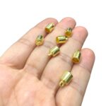 Terminal Colagem Liso 10mm Dourado Exclusivo - 1 Und - Imagem 3