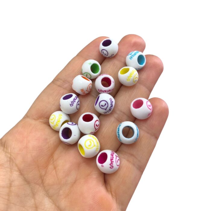 Conta Bola WhatsApp 9mm Acrílico - 20 Gramas - Imagem 2