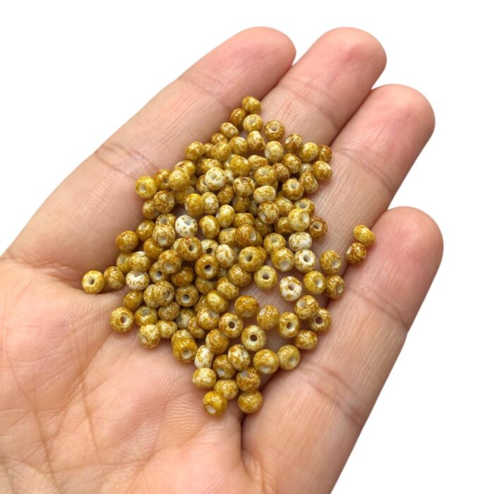 Miçanga Jablonex Rajada Vidro 6/0 - 20 Gramas - Imagem 2