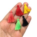 Franja de Linha 3cm Tassel – 10 Unds - Imagem 2