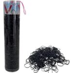 Elástico De Silicone Liguinha Preto – 2000 Unds