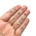 Rondela C/Strass 6mm Dourado Exclusivo - 1 Und - Imagem 2