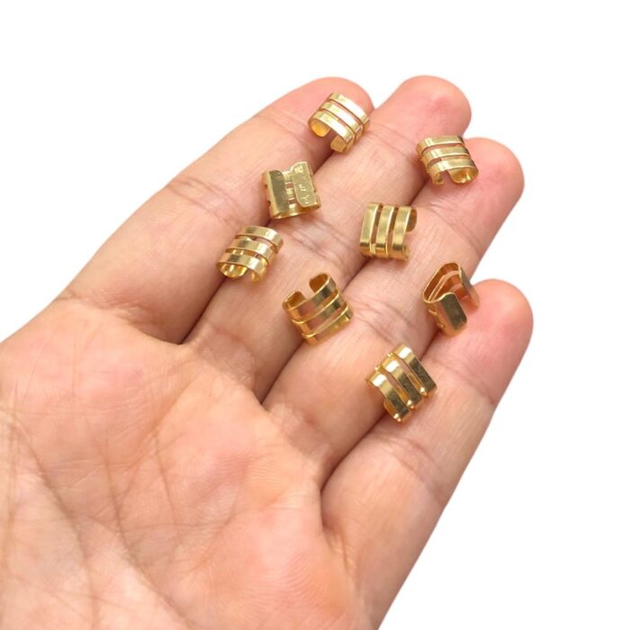Terminal Grade 8mm Dourado - 4 Unds - Imagem 2