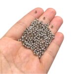 Conta Bola Metal 2.5mm Níquel - 20 Gramas - Imagem 2