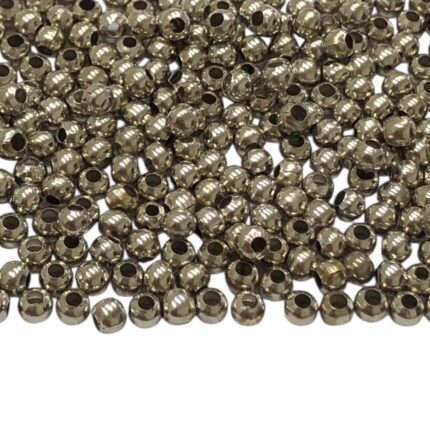 Conta Bola Metal 2.5mm Níquel - 20 Gramas