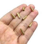 Ponteira Lisa 13mm Dourado Exclusiva - C/ 2 Unds - Imagem 2