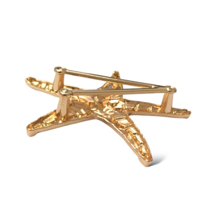 Entremeio Estrela Mar 7cm Dourado - 1 Und - Imagem 2