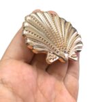 Entremeio Concha Mar 5,3x7cm Dourado - 1 Und - Imagem 4