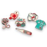 Broche Enfermagem Diversos - 1 Und