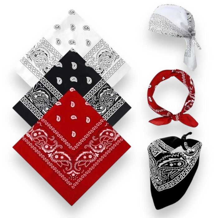 Lenço Bandana Tecido - 1 Und - Imagem 2