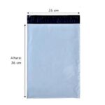 Saco P/ Encomenda 26x36cm Plástico – C/10 Unds
