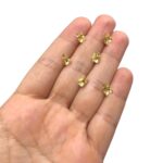 Terminal P/ Bola 3.0mm Dourado Exclusivo - C/ 10 Unds - Imagem 2