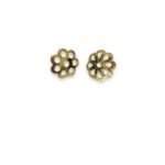 Tulipa Trabalhada 6mm Dourado Exclusivo - C/ 20 Unds