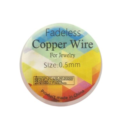 Fio Cooper Light 0.5mm Dourado – C/ 8 Metros