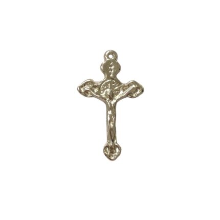 Pingente Cruz 32mm Níquel - 1 Und