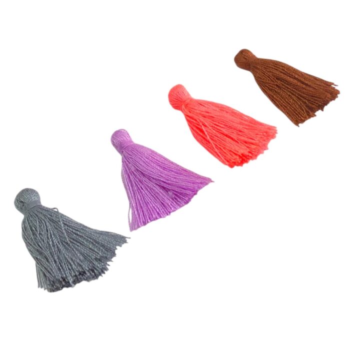 Franja De Linha 2cm Tassel - C/ 10 Unds - Imagem 1