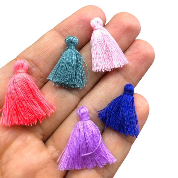 Franja De Linha 2cm Tassel - C/ 10 Unds - Imagem 2