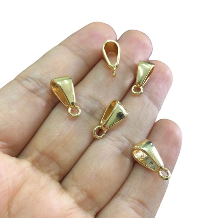 Charneira Lisa 14mm Dourado - 1 Und - Imagem 3