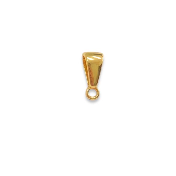 Charneira Lisa 14mm Dourado - 1 Und - Imagem 1