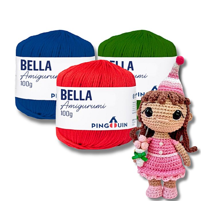 Fio Bella Amigurumi 100g - 1 Rolo - Imagem 1