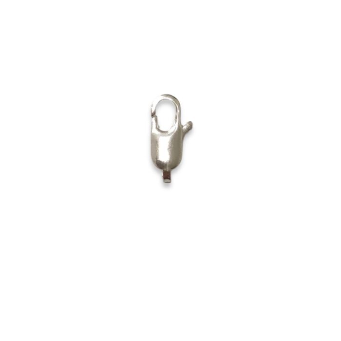 Fecho Lagosta Italiano 12mm Prata - 1 Und - Imagem 1